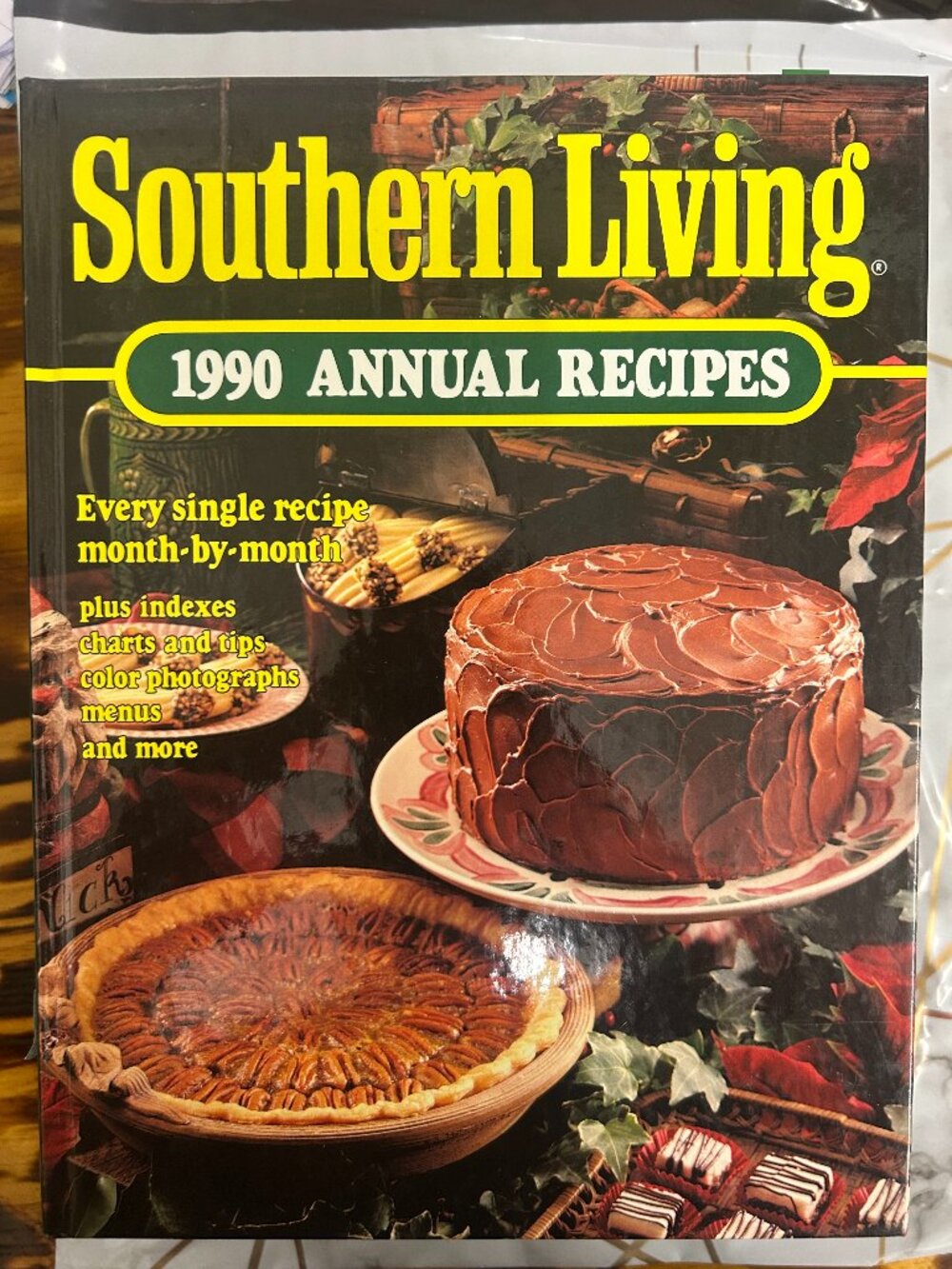 Southern Living 1990 Annual Recipe Cookbook
